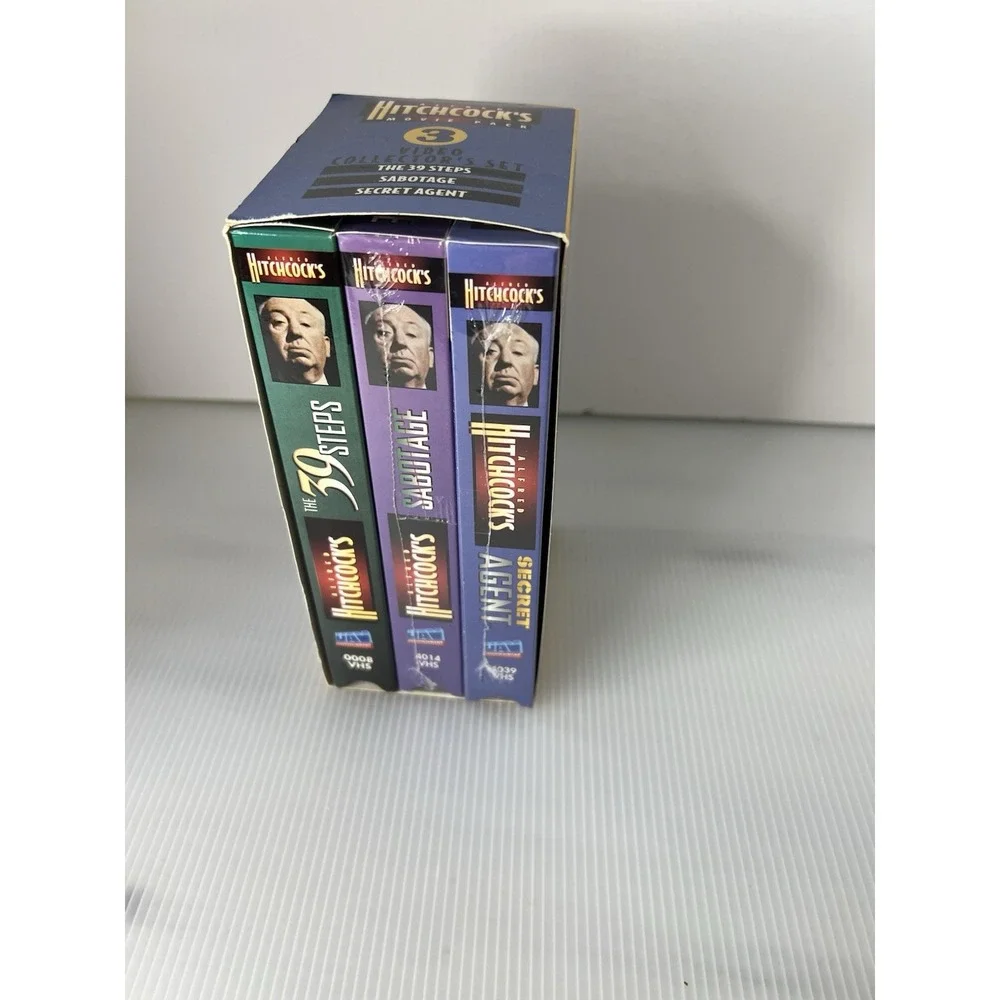 Alfred Hitchcock's Movie Pack VHS‎ Set 3 Video Collector's Set